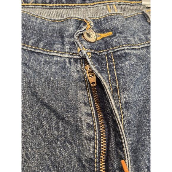 Levis Silver Tab Baggy Jeans Mens Size 36x32 Blue Denim Distressed Grunge Style - Picture 9 of 10